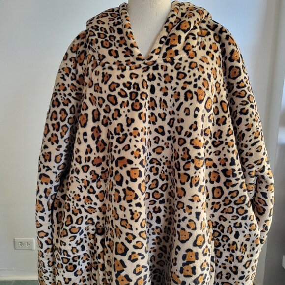 Venustas Oversized Blanket Hoodie Thick Sherpa Lined Fleece Long Hooded Snuggle - Picture 4 of 16